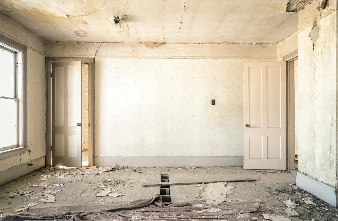 Waste disposal crew managing a cleanout project in Essex